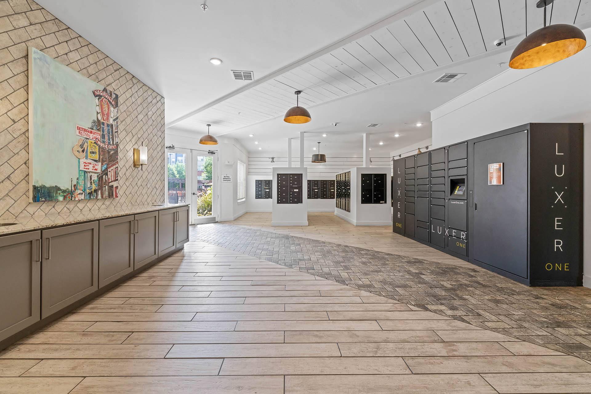 the lobby or reception area at aurora inn hotel and event center